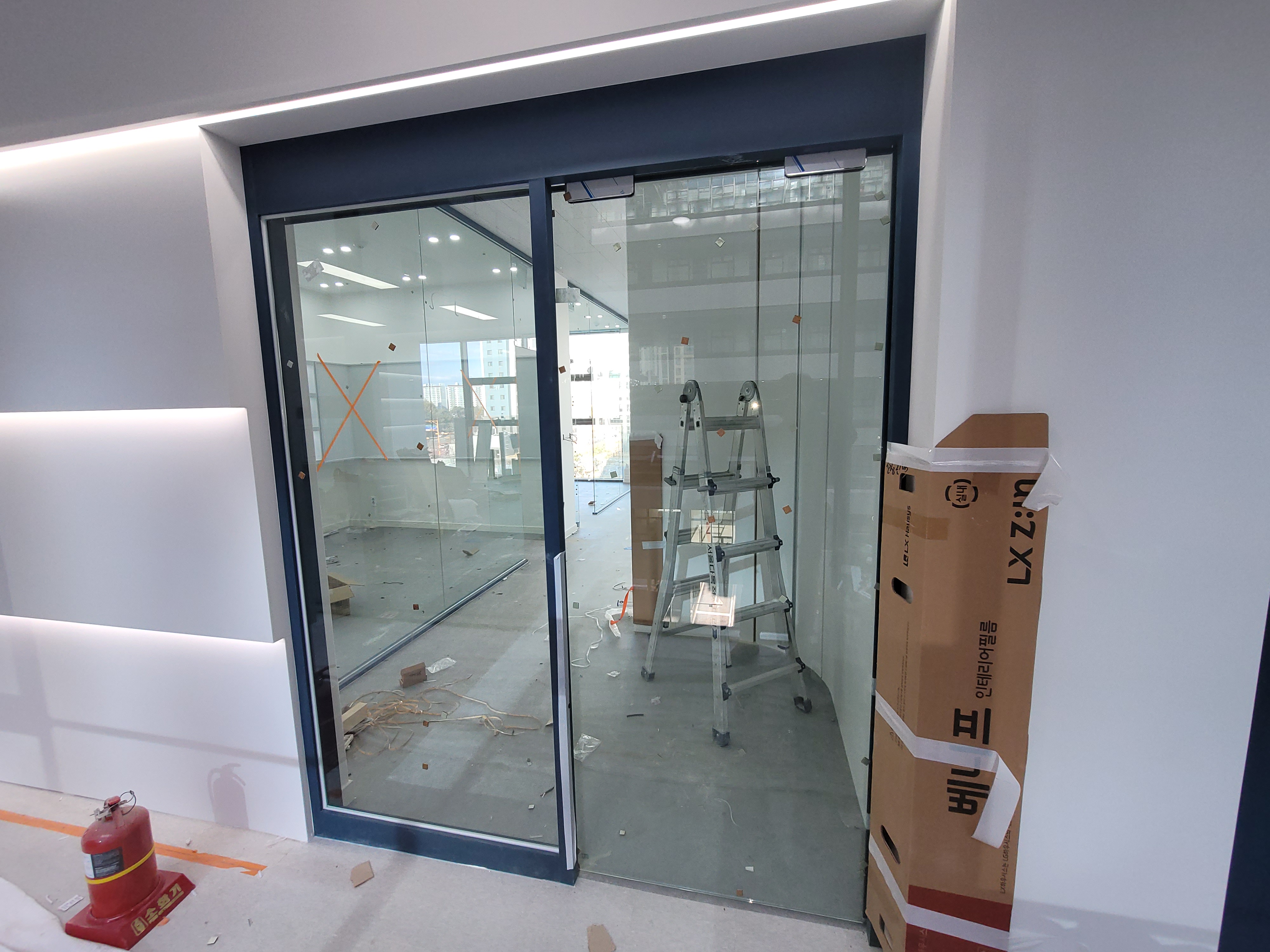 동탄 지식산업센터 편개자동문 