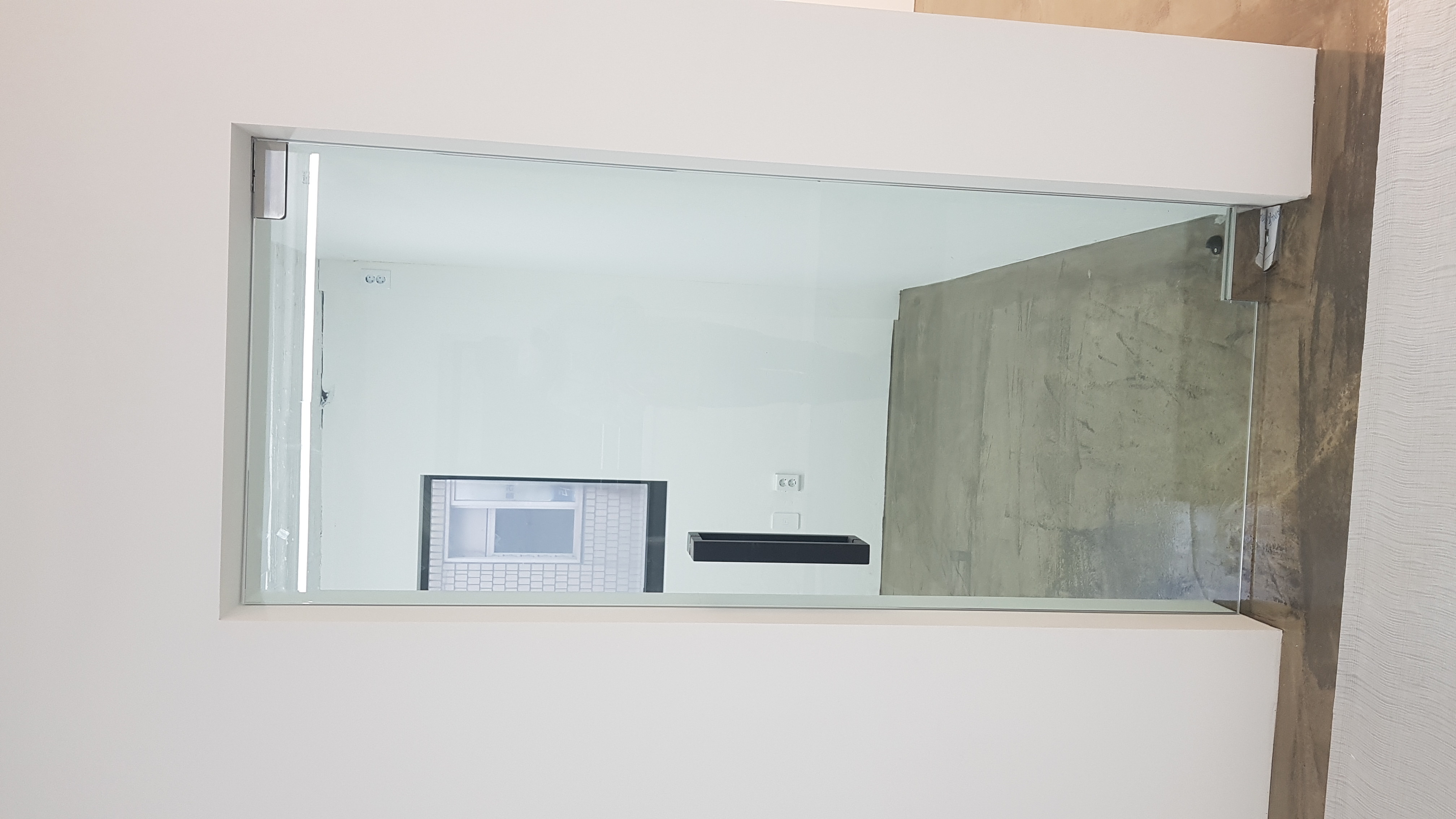 양천구 목동 사무실 프레임리스 강화도어