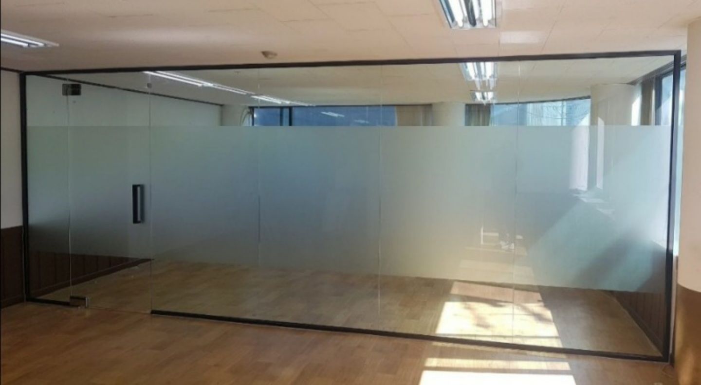 인천 지식산업센터 유리파티션