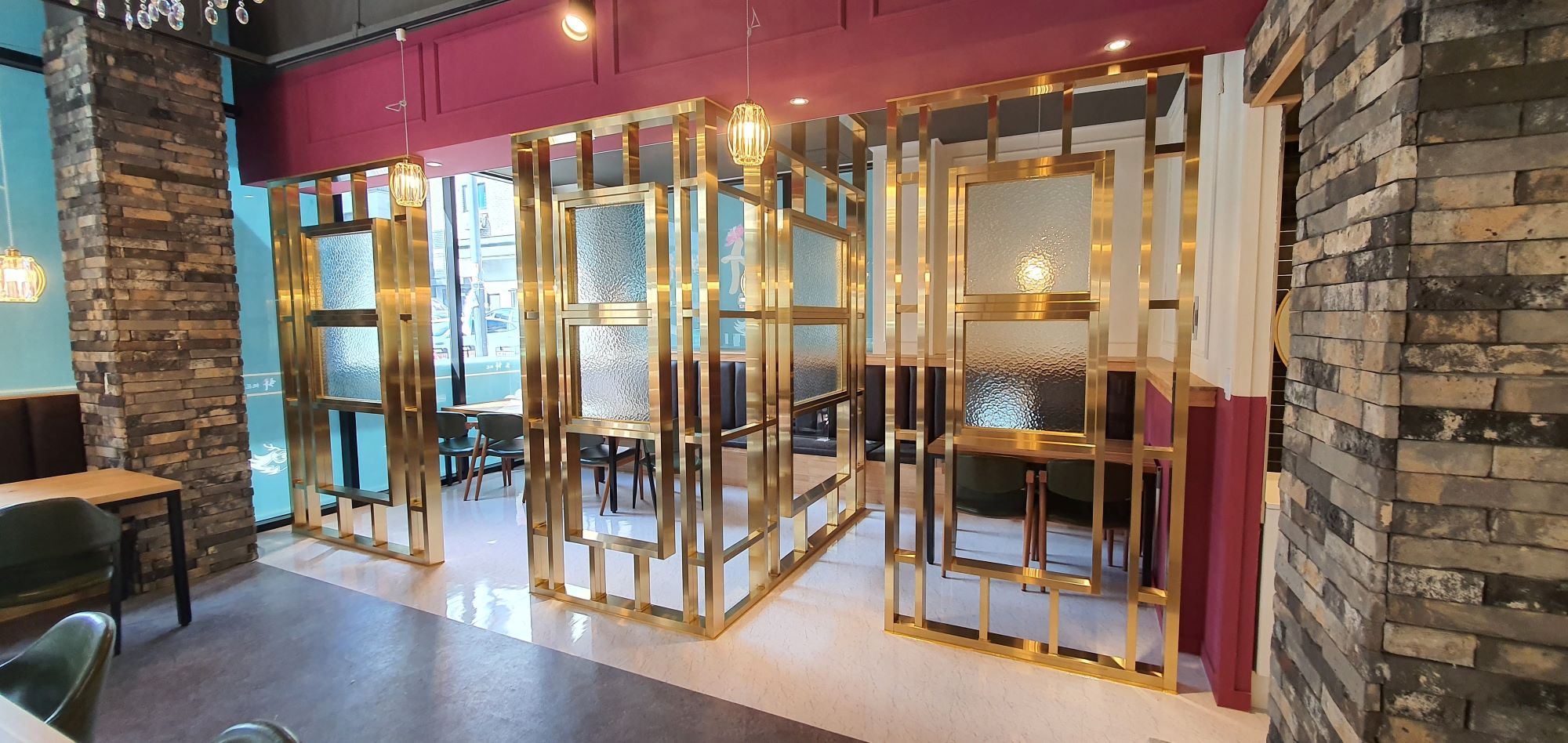 평택시 상가 중화요리전문점 골드파티션