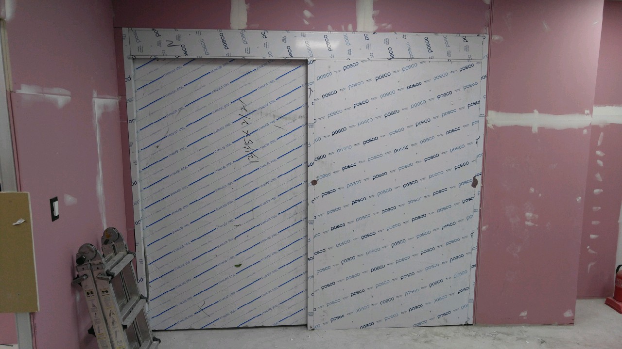 인천 나사렛 병원 차폐자동문